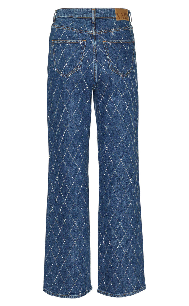 Vero Moda Bukser - Tessa Rhine - Medium Blue Denim